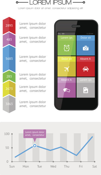 Ui，信息图和网络元素图片下载