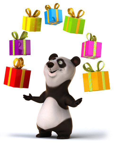 有趣的熊猫图片下载