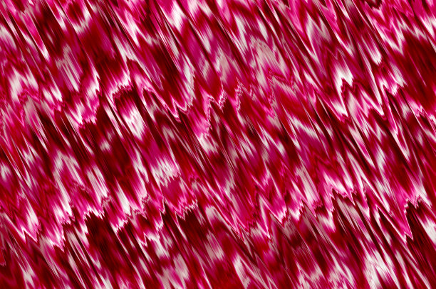 波浪线模式-深红色与粗糙的边缘。图片下载