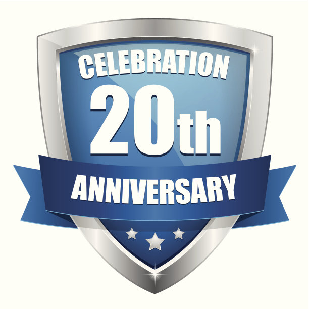 蓝银20周年纪念盾图片下载