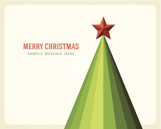 圣诞树和星星的背景图片下载