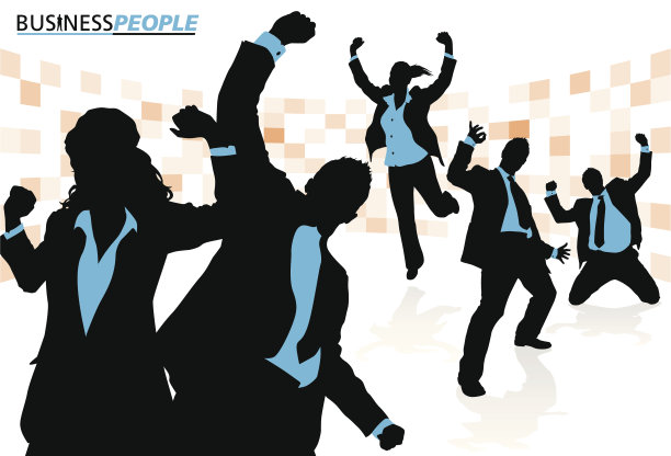 成功的商业团队素材图片