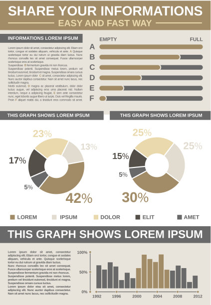 常见的信息模板图片下载