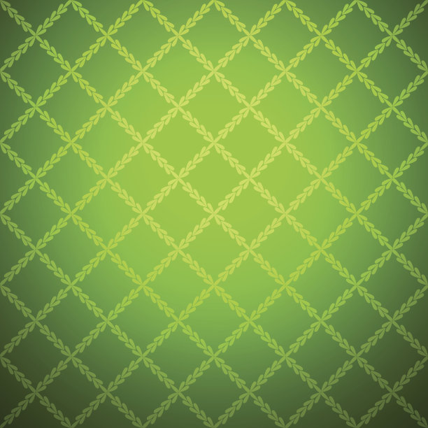 绿色布料纹理背景。矢量图图片下载