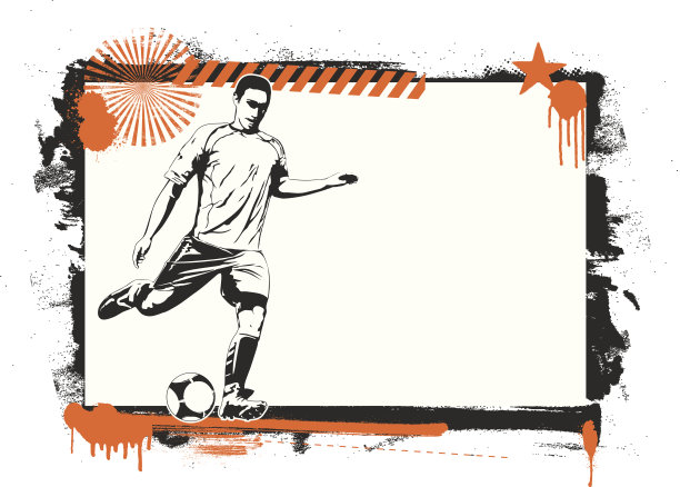 垃圾足球框架与最佳球员图片下载