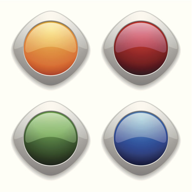 丰富多彩的网站按钮收藏图片下载