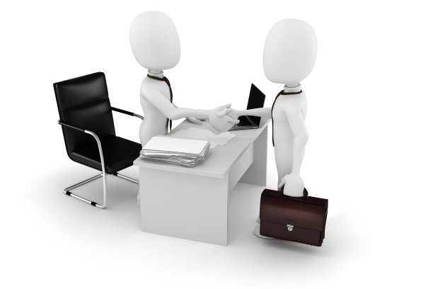 3d人商人交易图片下载