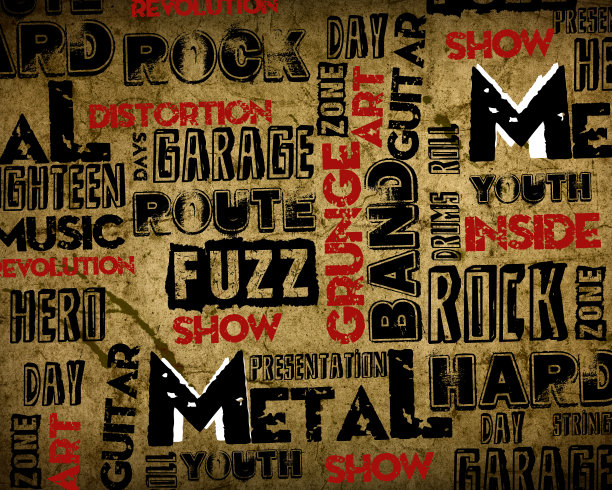 摇滚音乐海报图片下载