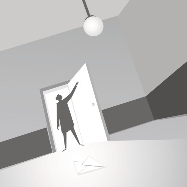 房间里的纸条图片下载