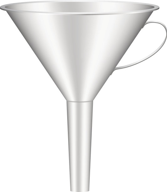 银漏斗，细柄图片下载