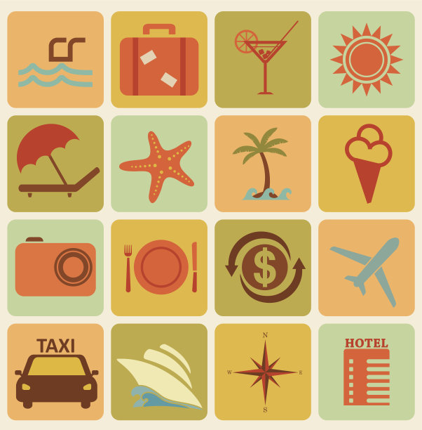 旅游的图标图片下载