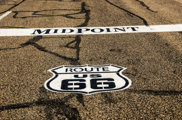 66号公路的中点图片下载