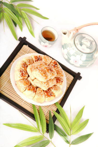 中国美味的甜点。图片下载