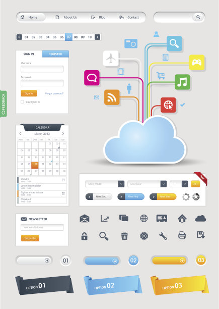 网站设计包图片下载