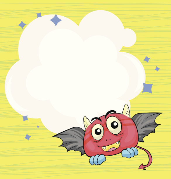 带球棒的文具图片下载