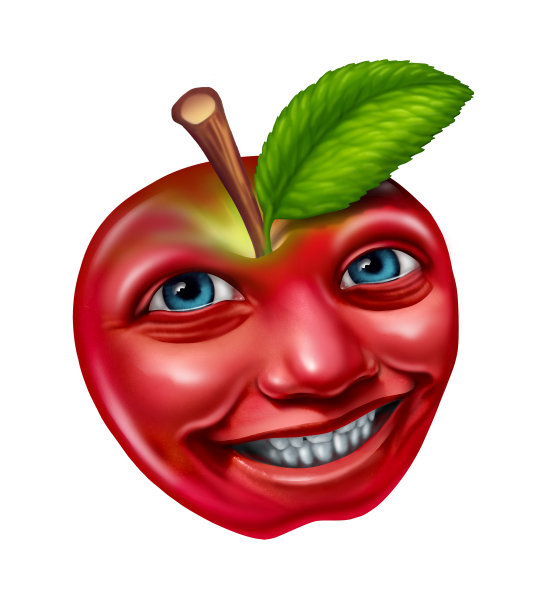 苹果的角色图片下载