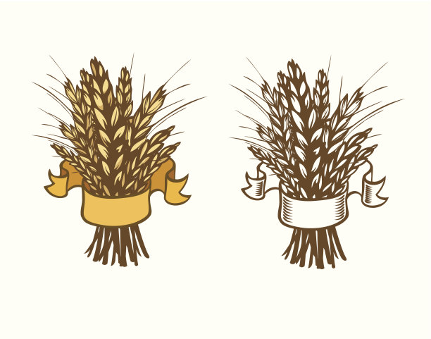 捆小麦图片下载