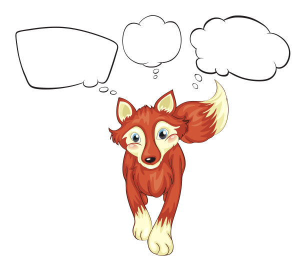 有空白呼号的动物图片下载