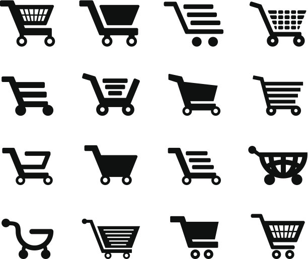 购物车向量图片下载