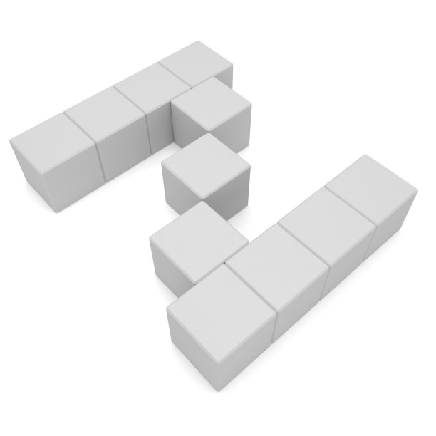 字母Z立方白图片下载