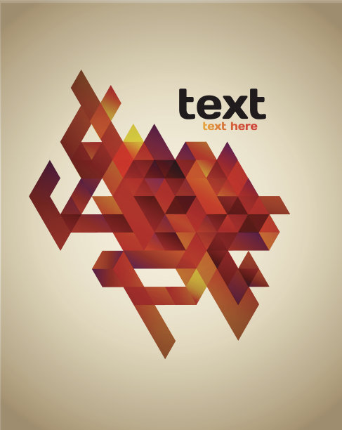 彩色几何背景图片下载