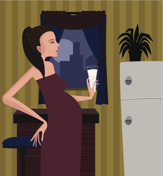 孕期健康饮品图片下载