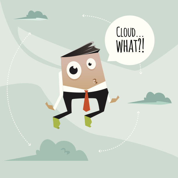 云计算办公人员图片下载