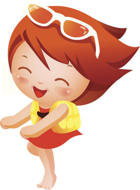 快乐女孩的肖像图片下载