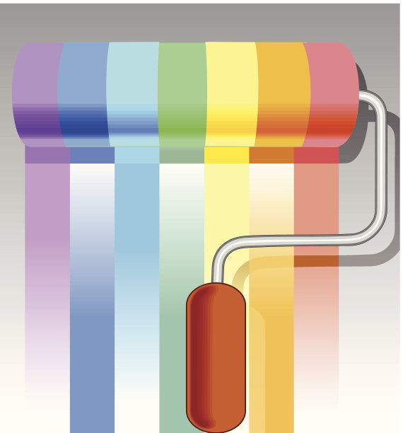 油漆滚筒图片下载