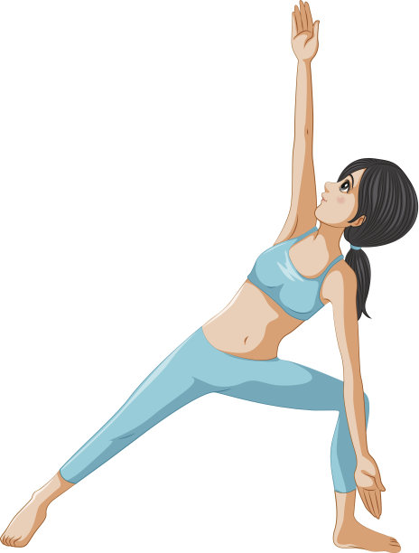 女人做瑜伽图片下载