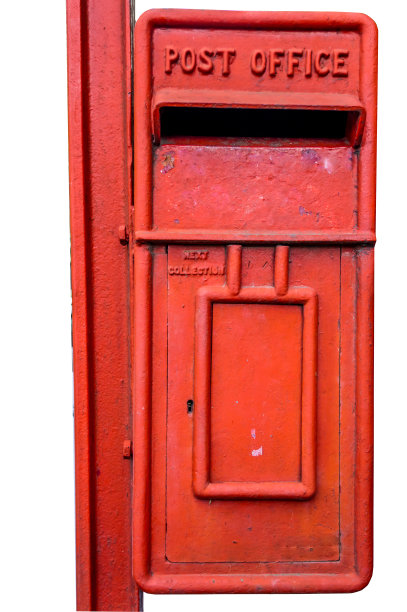 带有剪切路径的旧邮箱图片下载