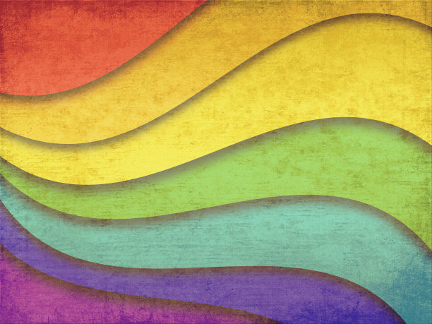 抽象复古彩虹背景图片下载