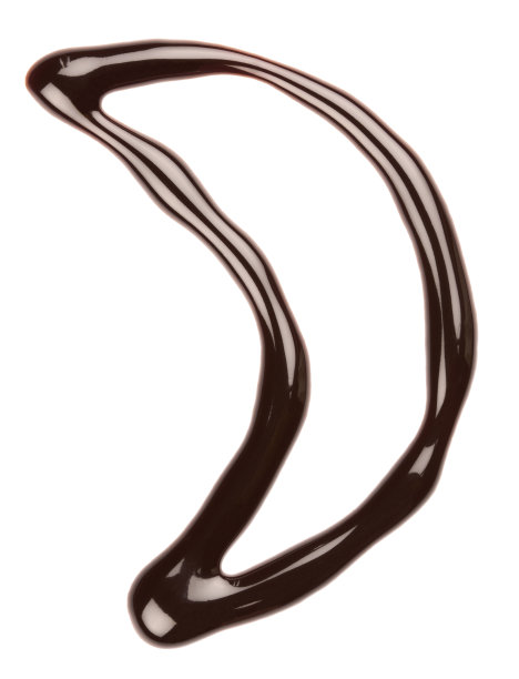 巧克力糖浆做的月亮图片下载