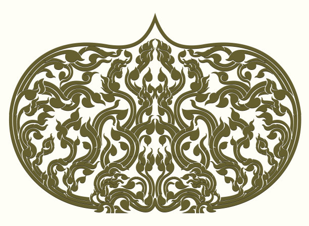 亚洲艺术绿图片下载