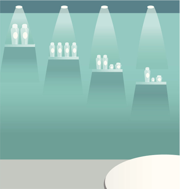 瓶陈列架图片下载