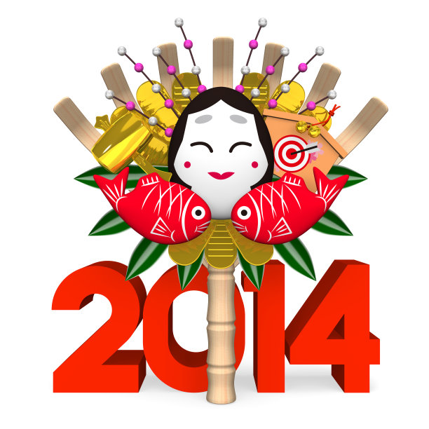 日本Kumade装饰物和大2014图片下载