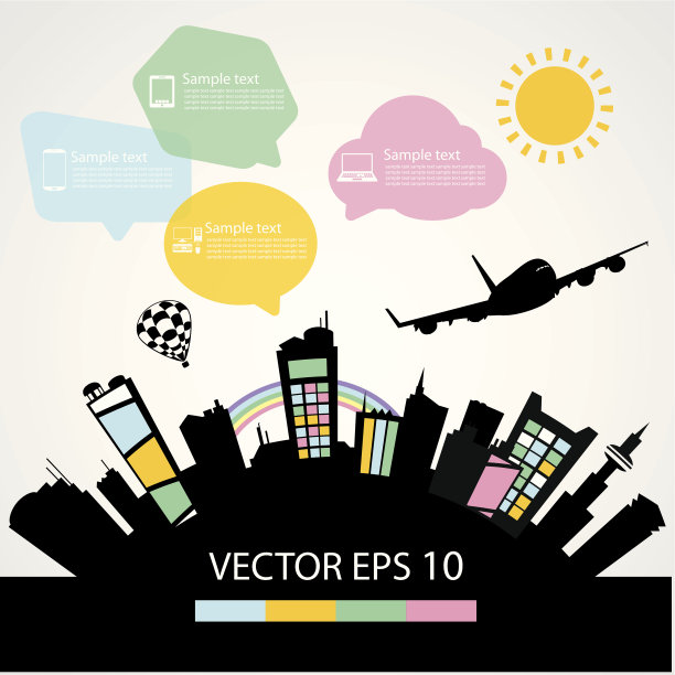 社交网络，传播在城市背景下图片下载