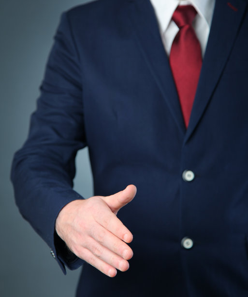 蓝色套装图片下载