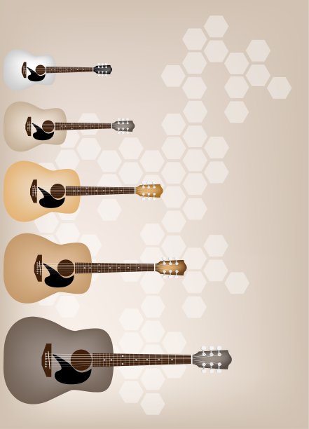 优雅的设置在美丽的棕色背景图片下载