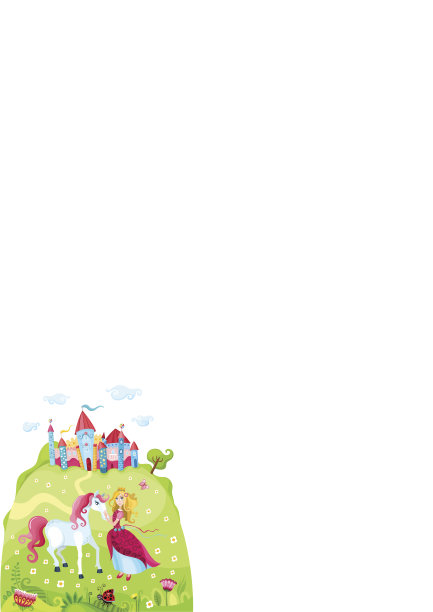 公主和一匹马图片下载