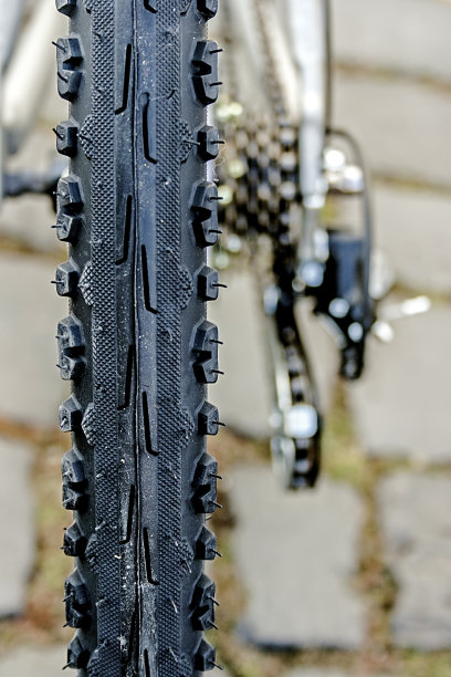 自行车车轮。细节图片下载