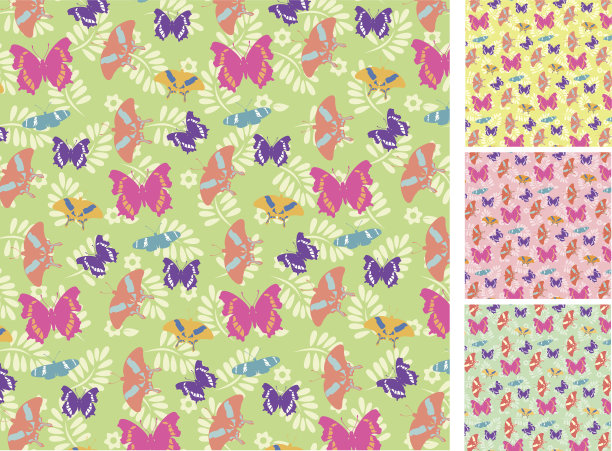 蝴蝶图案图片下载