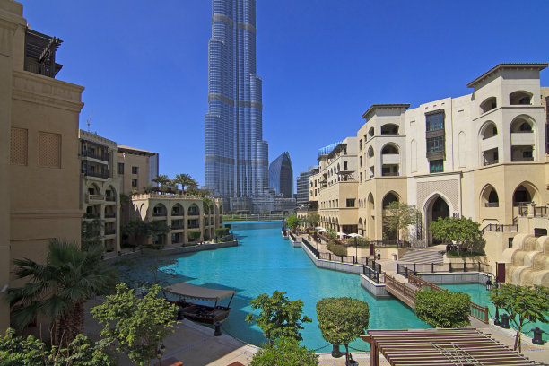 迪拜市中心新貌图片下载