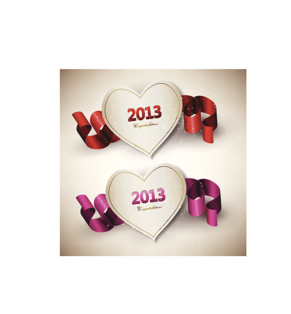 带丝带的礼品卡。图片下载