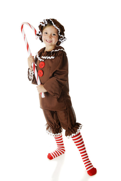 可爱的小甜饼和拐杖糖图片下载