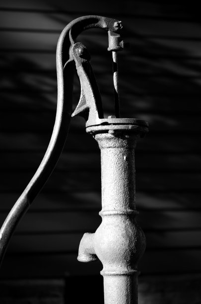 古董手泵图片下载