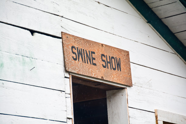 集市上有猪的招牌图片下载