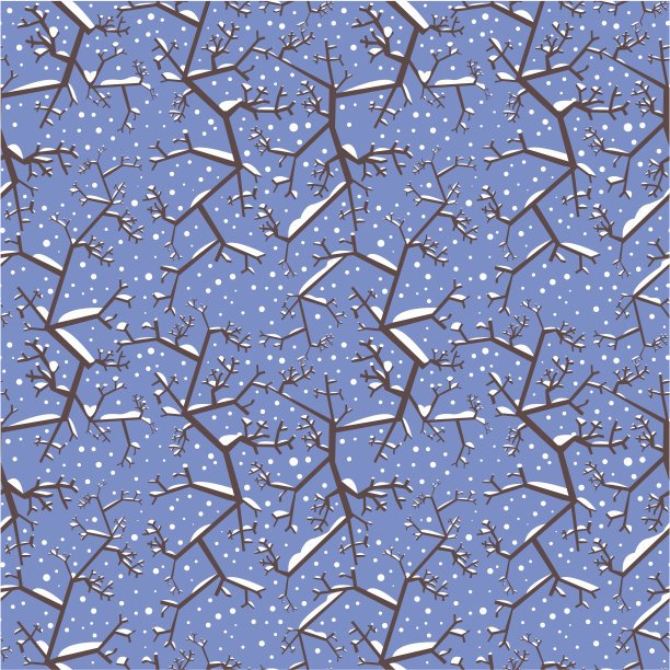 第一场雪点缀素材图片