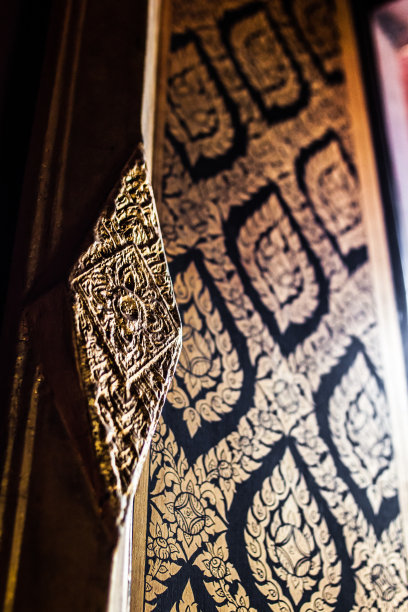 家中窗帘特写图片下载