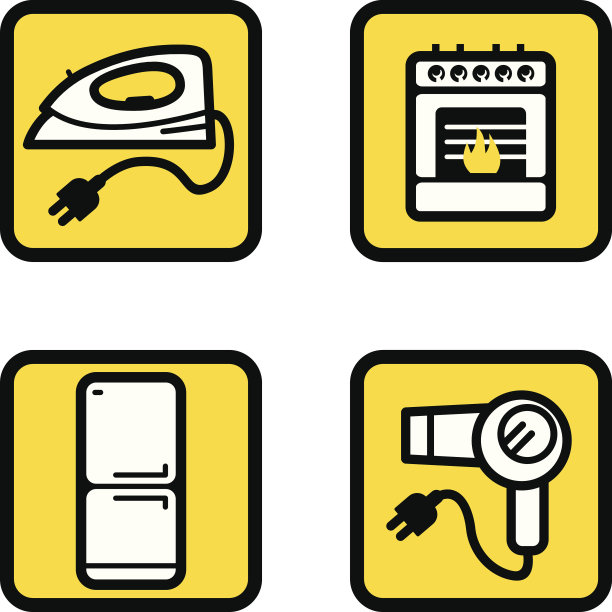 家电图标集图片下载